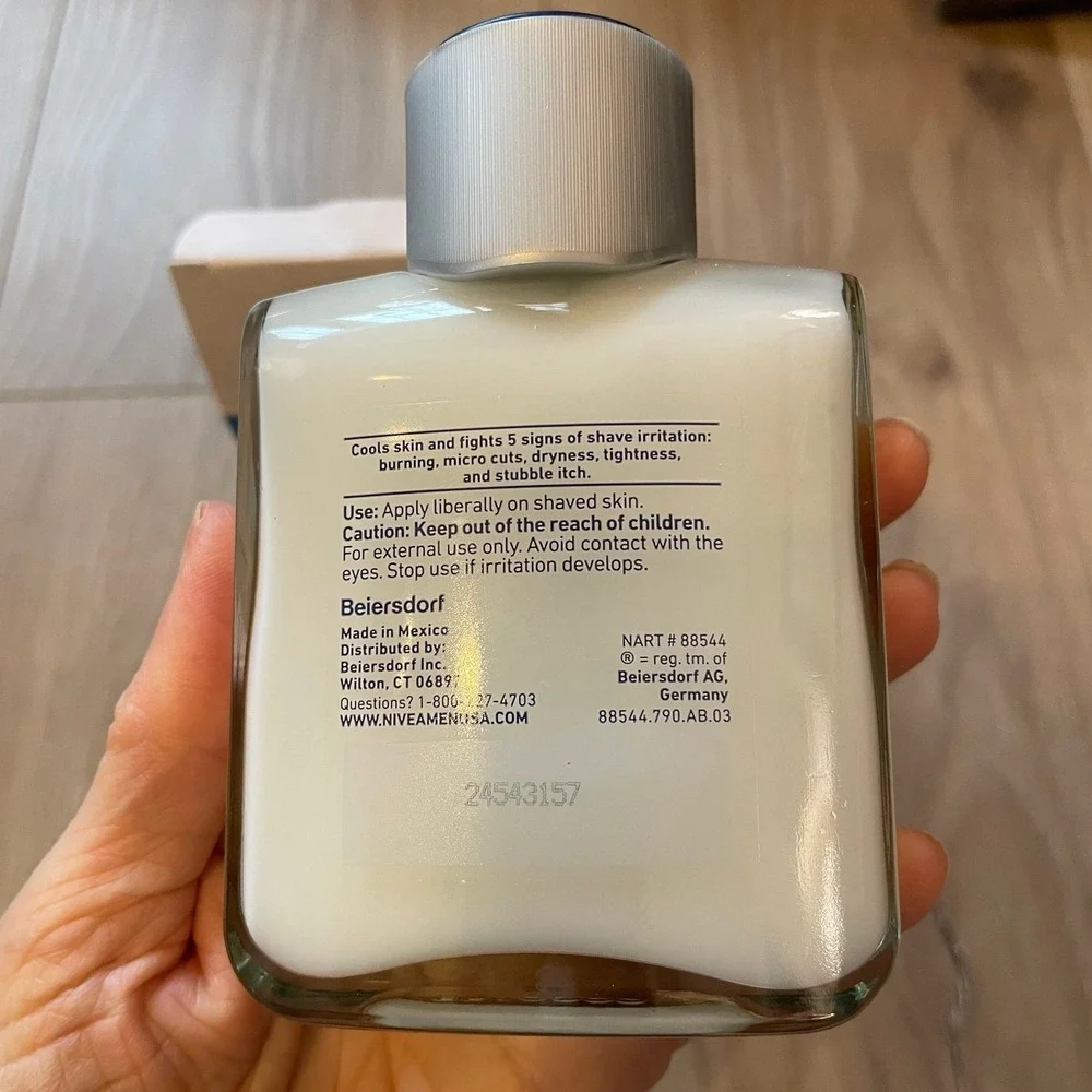 Nivea men's cooling‎ post shave balm 3.3 fl oz new